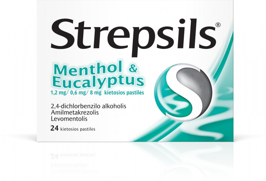 Strepsils Menthol & Eucalyptus