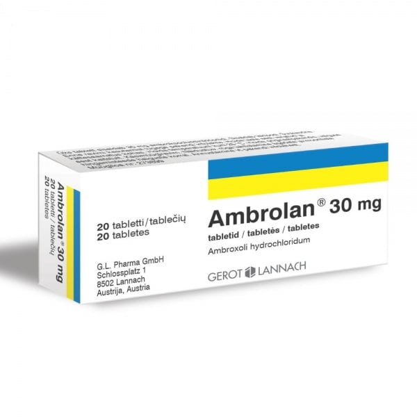 Ambrolan, 20 vnt.