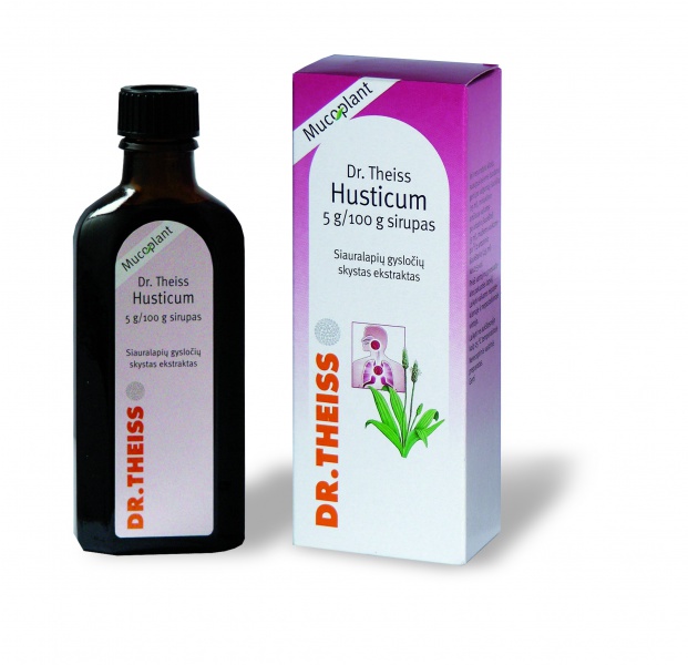 DR. THEISS HUSTICUM 50 mg/g sirupas 100 ml | Camelia