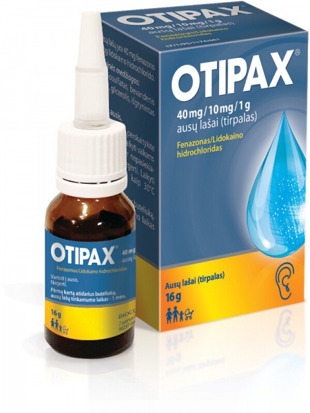 OTIPAX, 15 vnt.