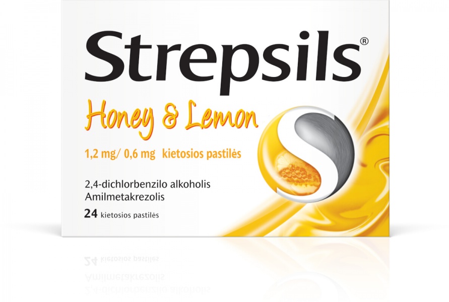 Strepsils Honey & Lemon