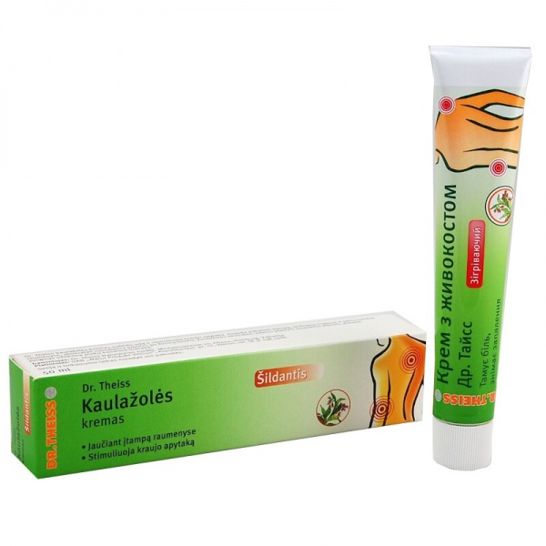 DR. THEISS šildantis kaulažolių kremas, 50 g | Camelia