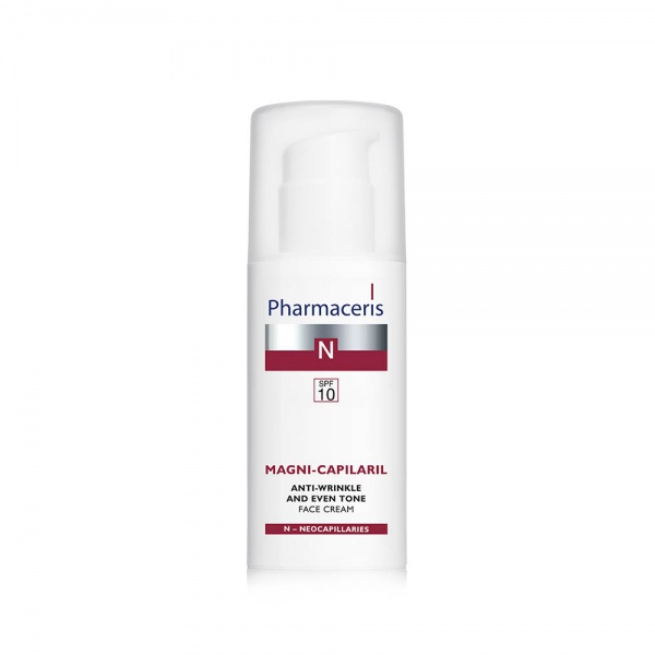 PHARMACERIS N, MAGNI CAPILARIL kremas brandžiai odai, SPF10, 50 ml