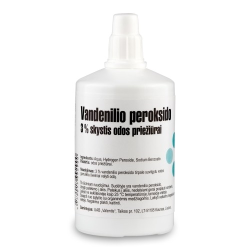 Vandenilio peroksidas Valentis