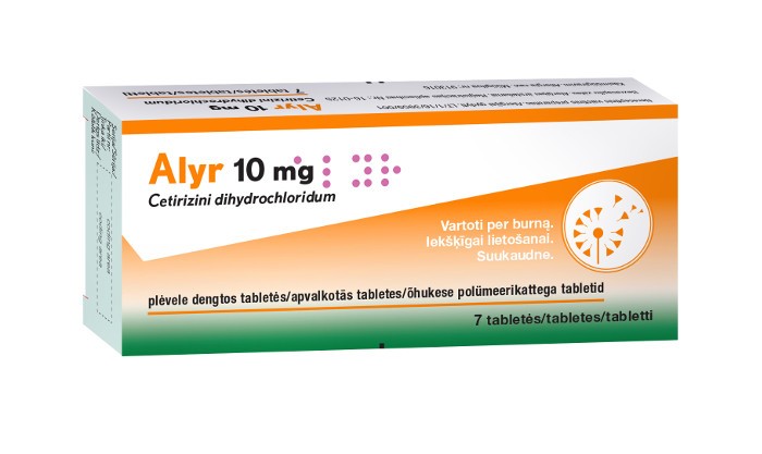 ALYR, 7 vnt.