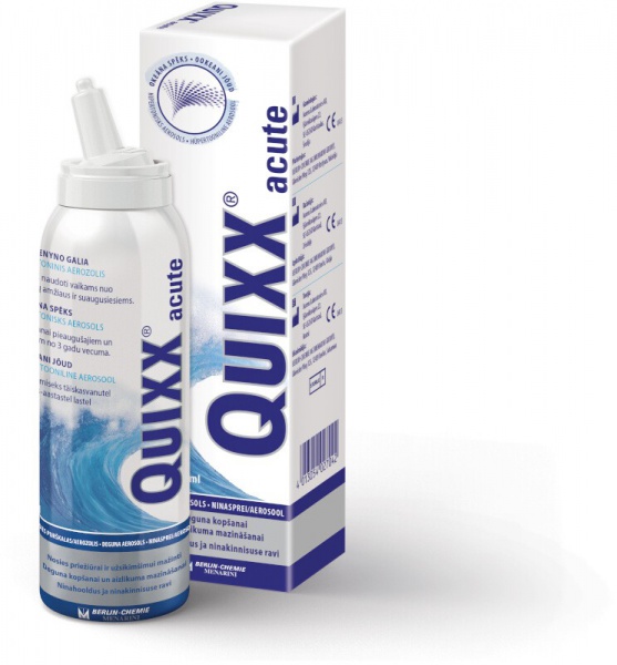 QUIXX jūros vanduo ACUTE, 100 ml