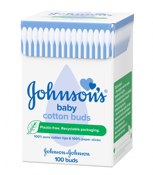 JOHNSON'S BABY medvilniniai ausų krapštukai, 100 vnt.
