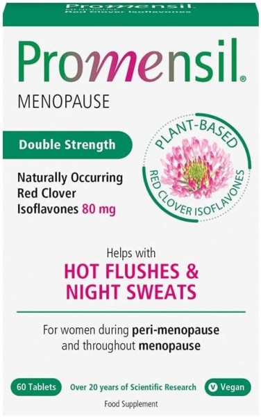 PROMENSIL maisto papildas DOUBLE STRENGTH 80 mg, 60 tab.