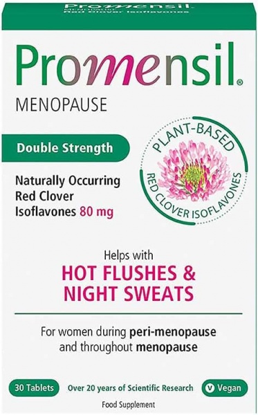 PROMENSIL maisto papildas DOUBLE STRENGTH 80 mg, 30 tab.