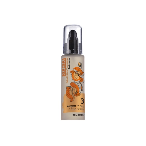 ELGON REFIBRA aliejus sausiems plaukams 7 OILS BLEND, 50 ml