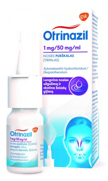 Otrinazil, 10 vnt.