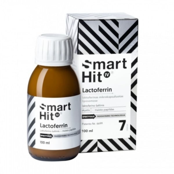 SMARTHIT maisto papildas IV LACTOFERRIN, 100 ml