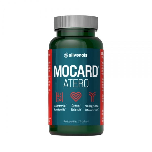 MOCARD maisto papildas ATERO, 60 kaps.