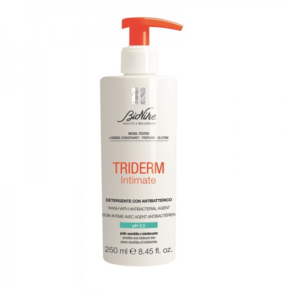BIONIKE intymios higienos prausiklis TRIDERM INTIMATE PH 3.5, 250 ml