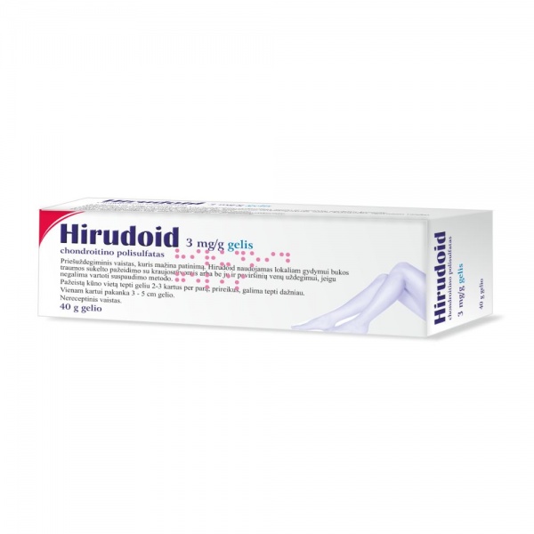 Hirudoid, 40 vnt.