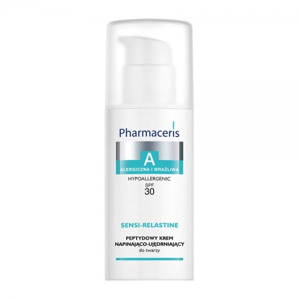 PHARMACERIS A, SENSI RELASTINE kremas jautriai, brandžiai odai, SPF30, 50 ml