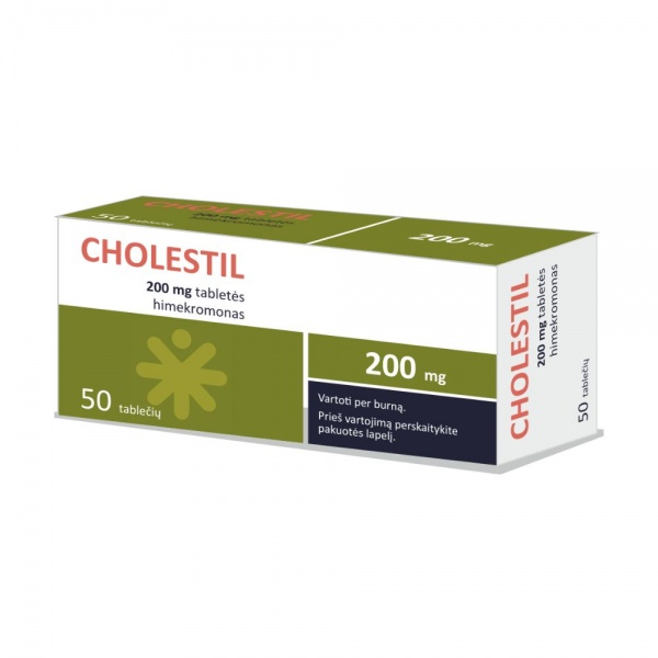 CHOLESTIL, 50 vnt.